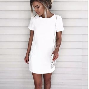 ‼️SALE‼️ LuLus white t shirt dress